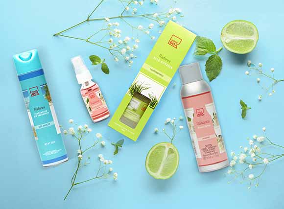 Fresh summer home fragrances