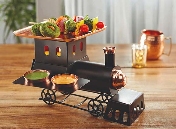 Handcrafted train engine