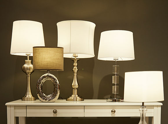 Layer lamps of different types